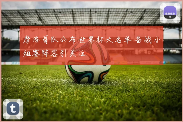 摩洛哥队公布世界杯大名单 备战小组赛阵容引关注