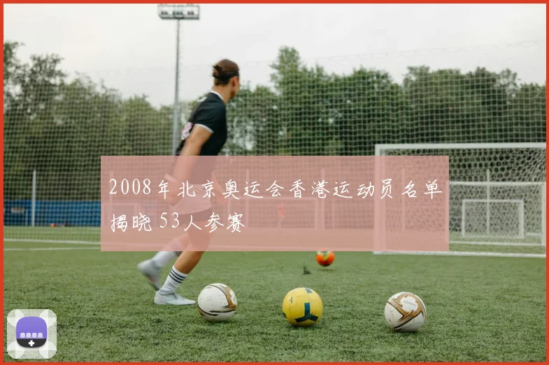 2008年北京奥运会香港运动员名单揭晓 53人参赛